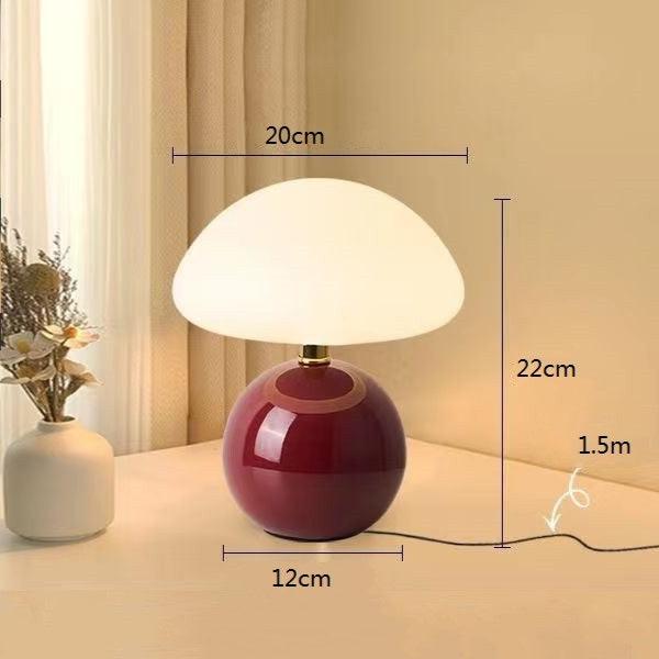 Decoratieve Paddenstoel Tafellamp in Bauhaus Stijl - Dimbare LED Verlichting