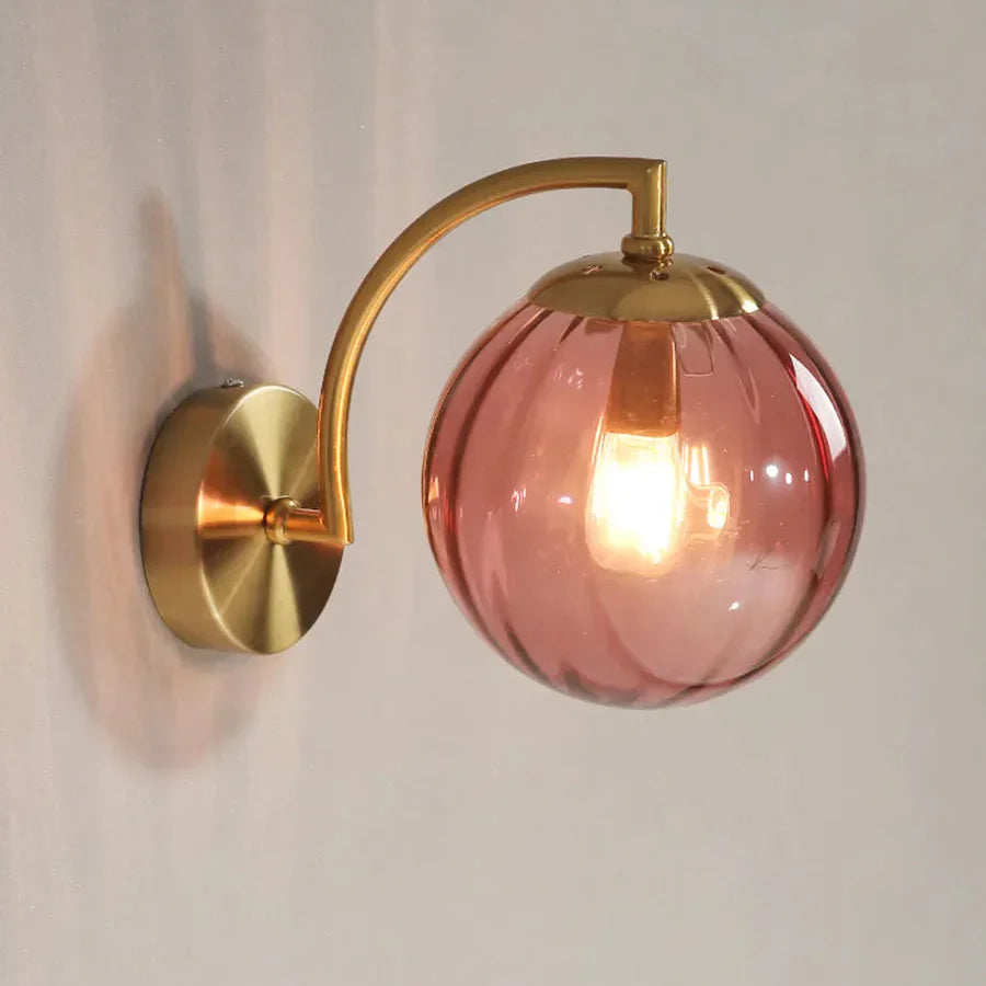Luxe Glazen Wandlamp met Kandelaar Design voor een Elegante Sfeer