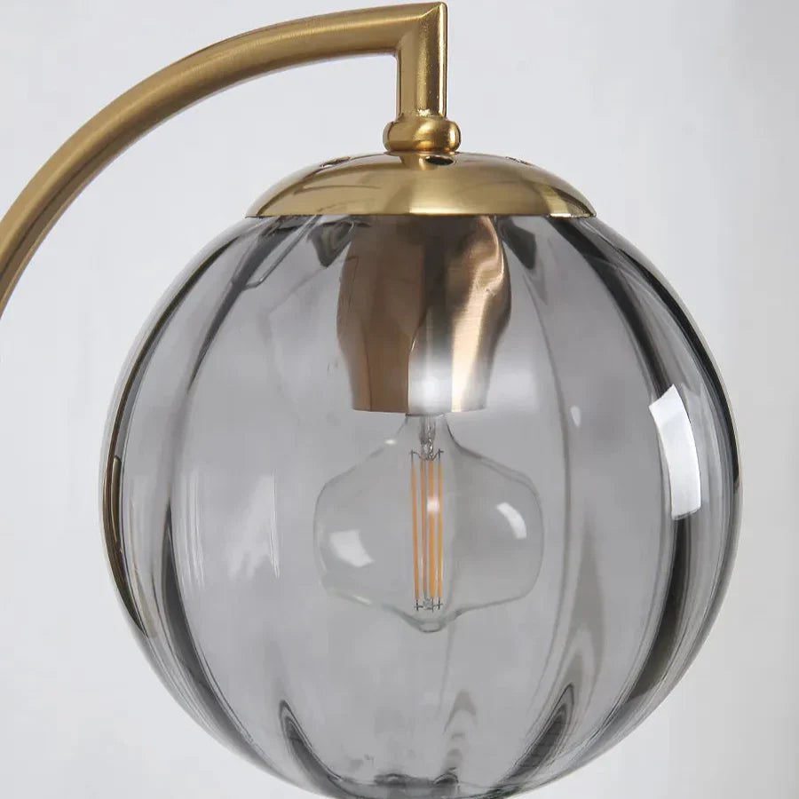 Luxe Glazen Wandlamp met Kandelaar Design voor een Elegante Sfeer