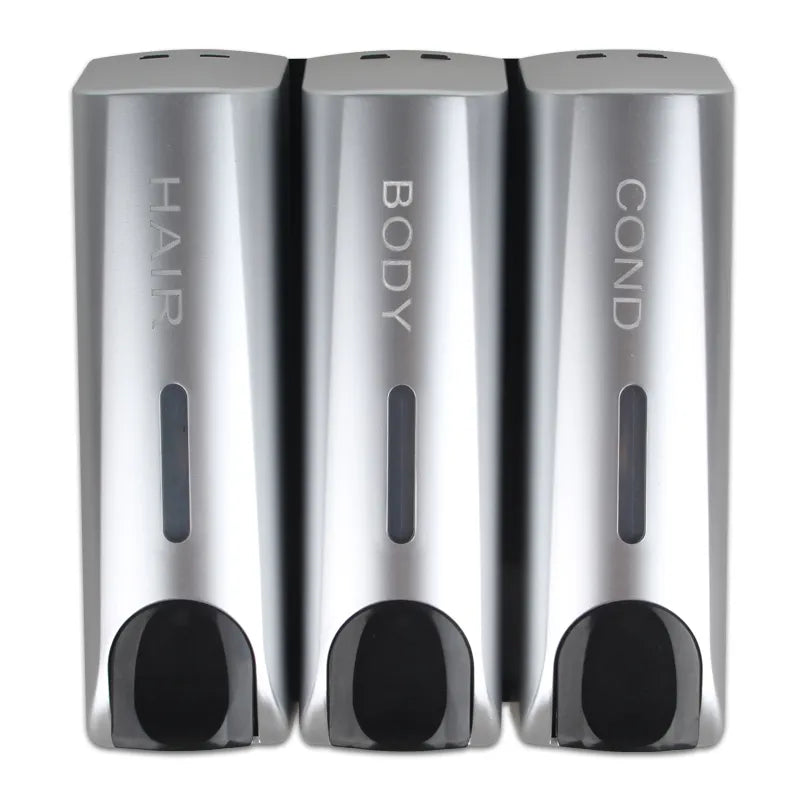 Wandgemonteerde Douche Dispenser – Praktisch & Stijlvol Voor Shampoo, Conditioner & Douchegel