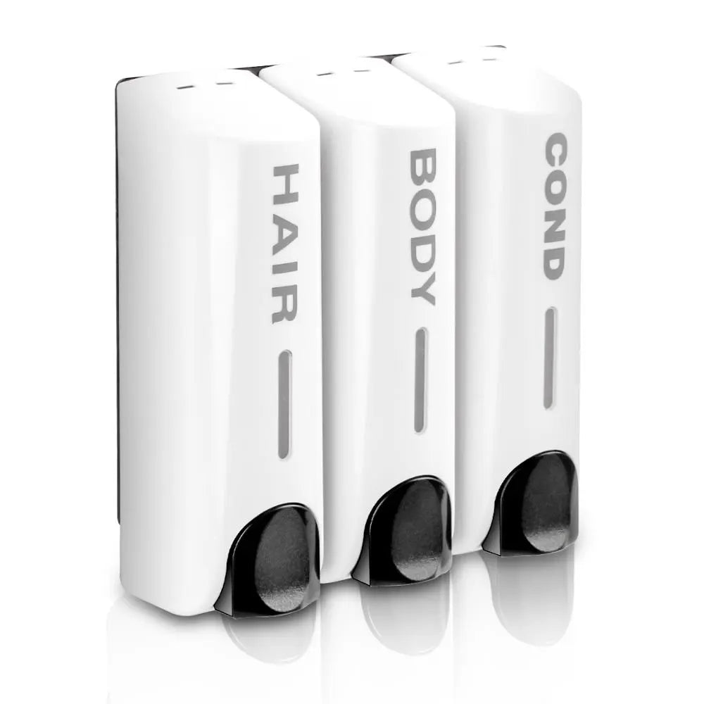 Wandgemonteerde Douche Dispenser – Praktisch & Stijlvol Voor Shampoo, Conditioner & Douchegel