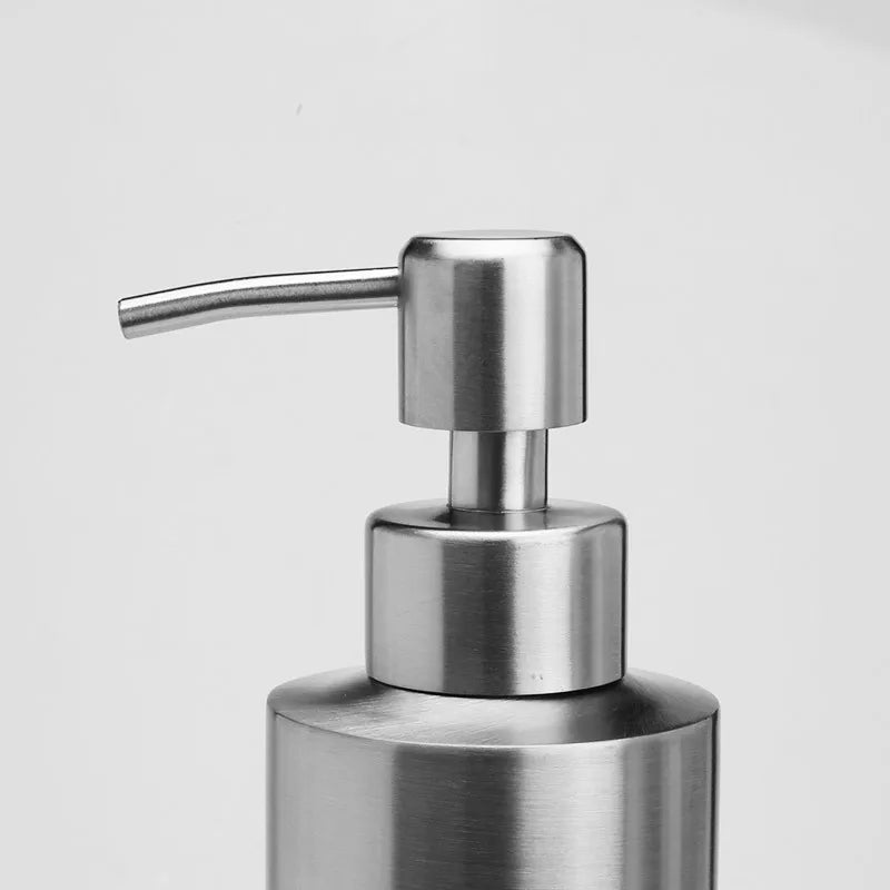 RVS Zeepdispenser Voor Keuken & Badkamer (250ml/350ml/550ml) Met Strak Design
