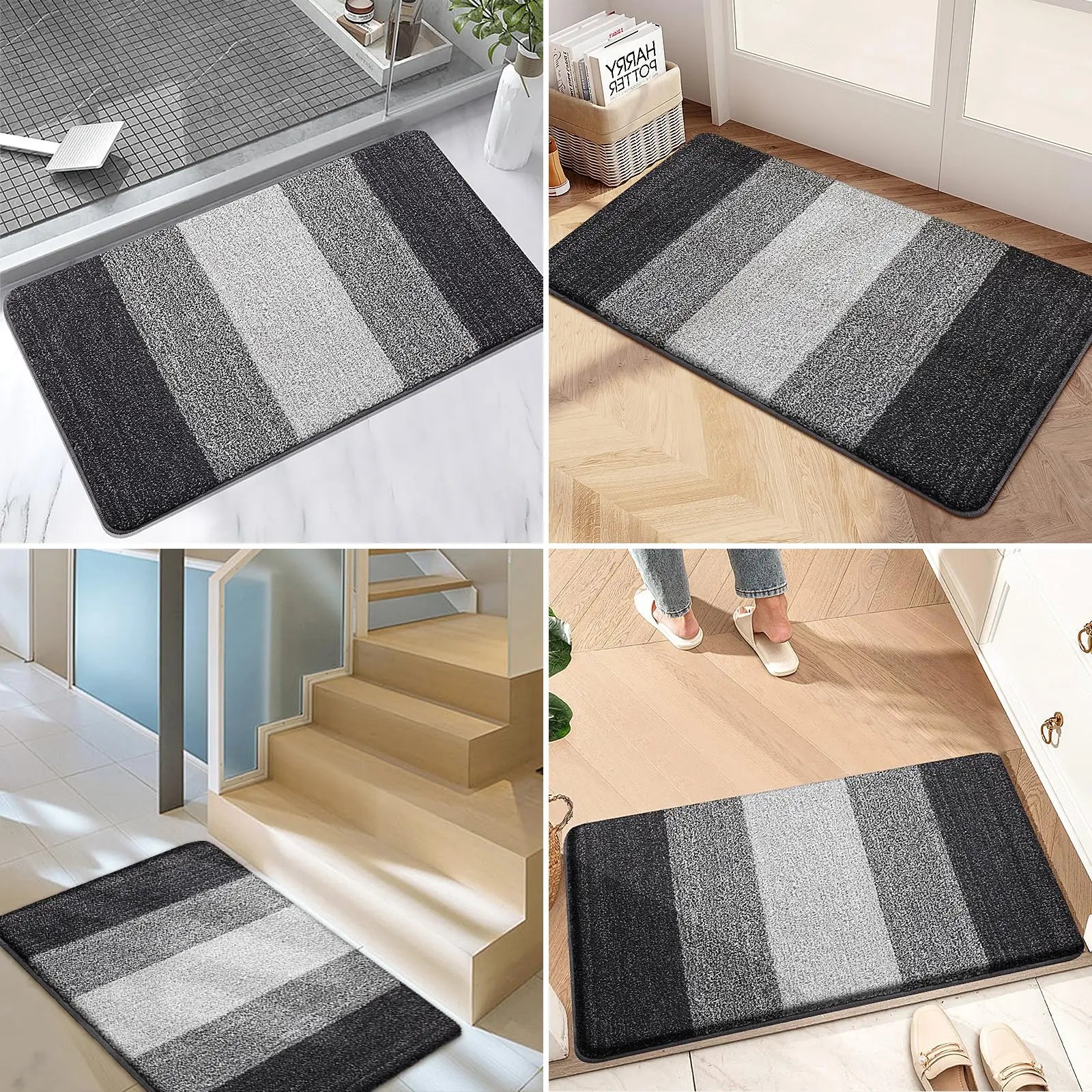Wasbare Deurmat Met Waterabsorberend Design Voor Een Schone En Droge Entree