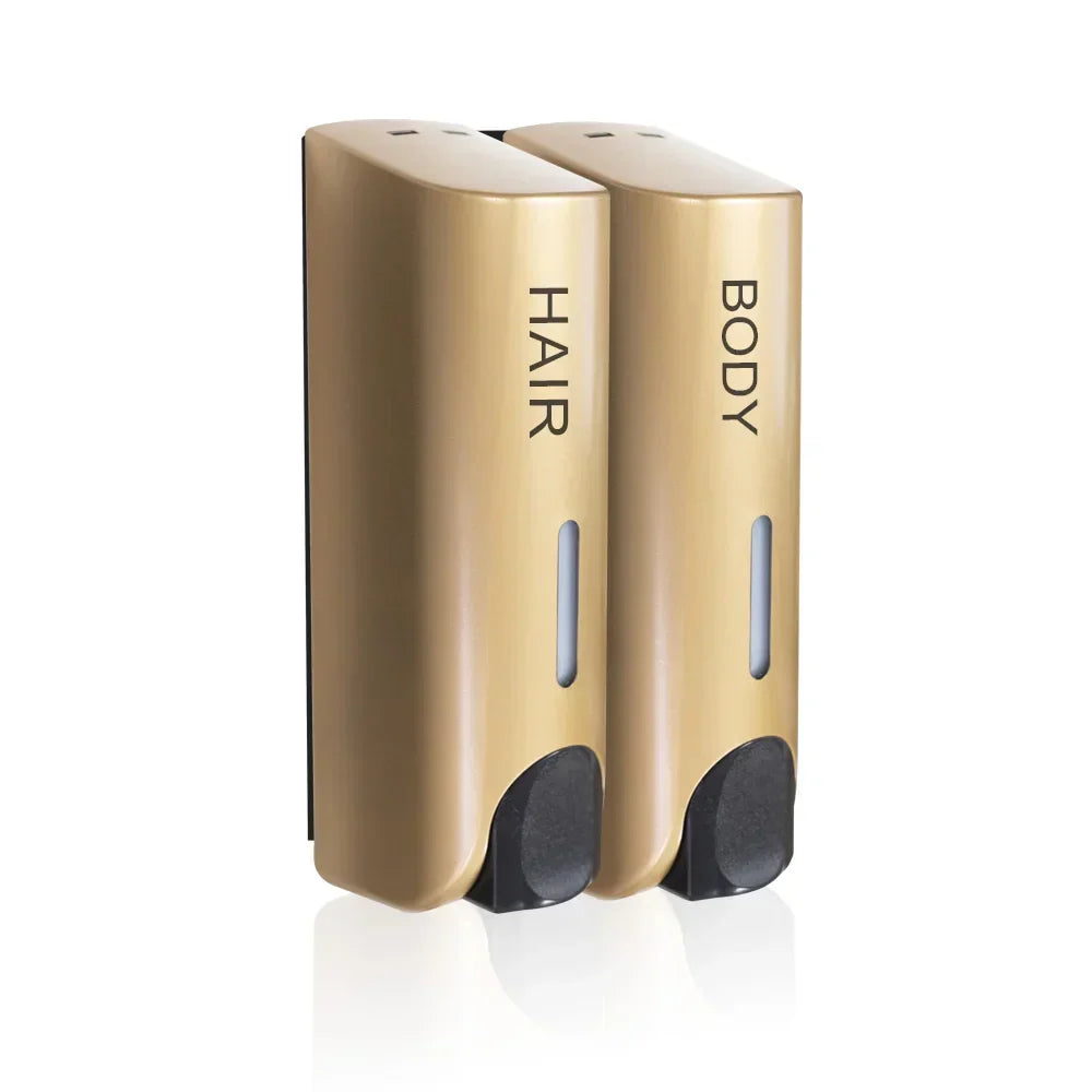 Wandgemonteerde Douche Dispenser – Praktisch & Stijlvol Voor Shampoo, Conditioner & Douchegel
