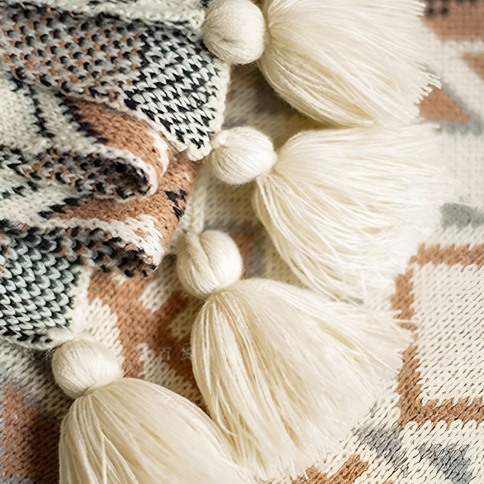 Boho Geometrische Fleece Deken – Stijlvol & Knus Voor Thuis