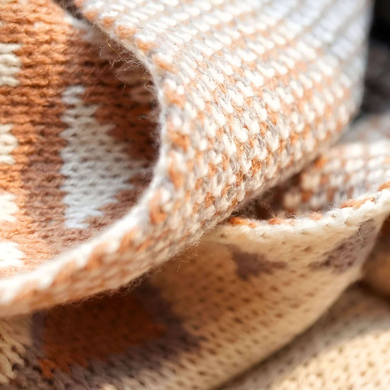 Boho Geometrische Fleece Deken – Stijlvol & Knus Voor Thuis
