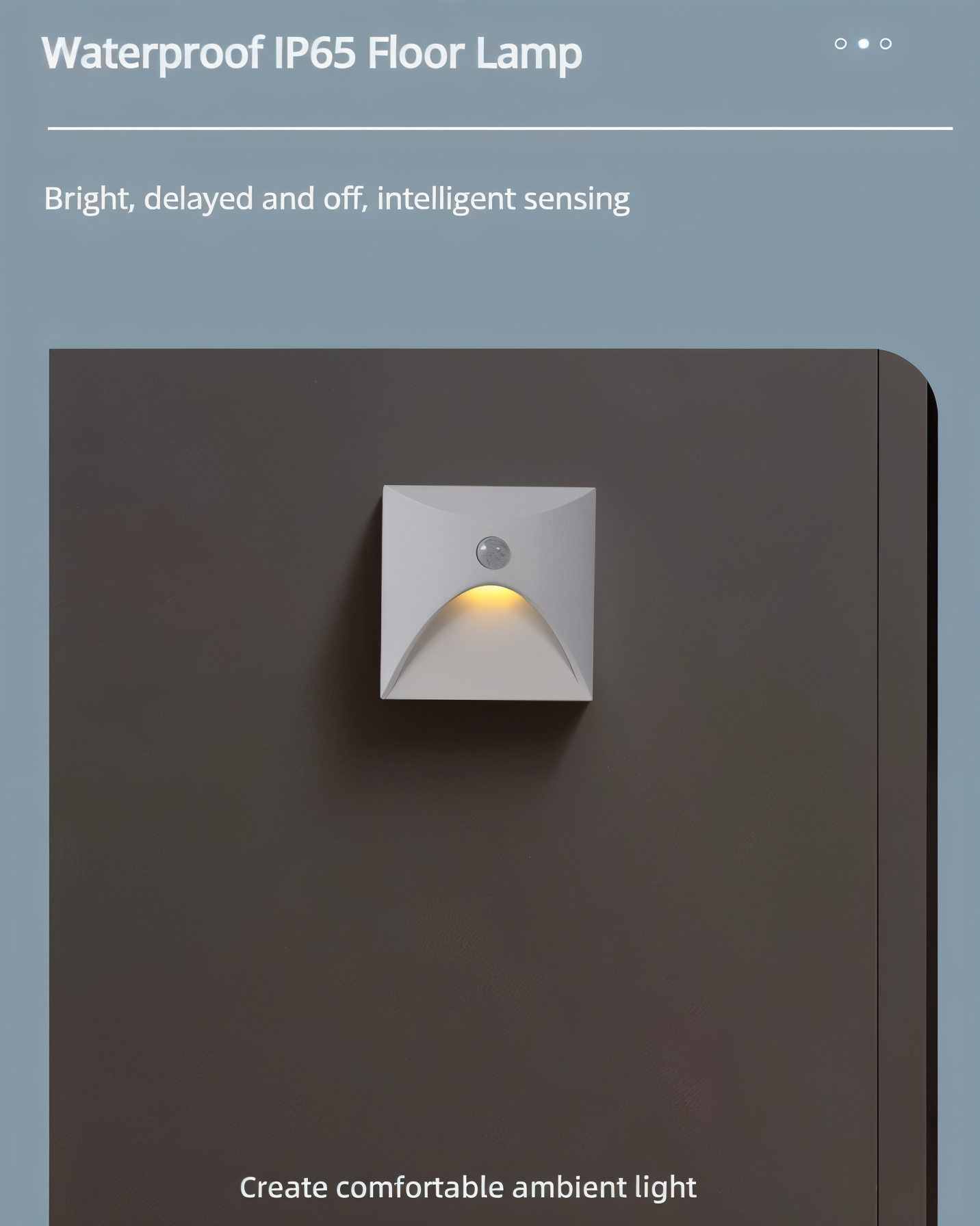 Waterdichte Wandlamp LED | Bewegingssensor Binnen & Buiten