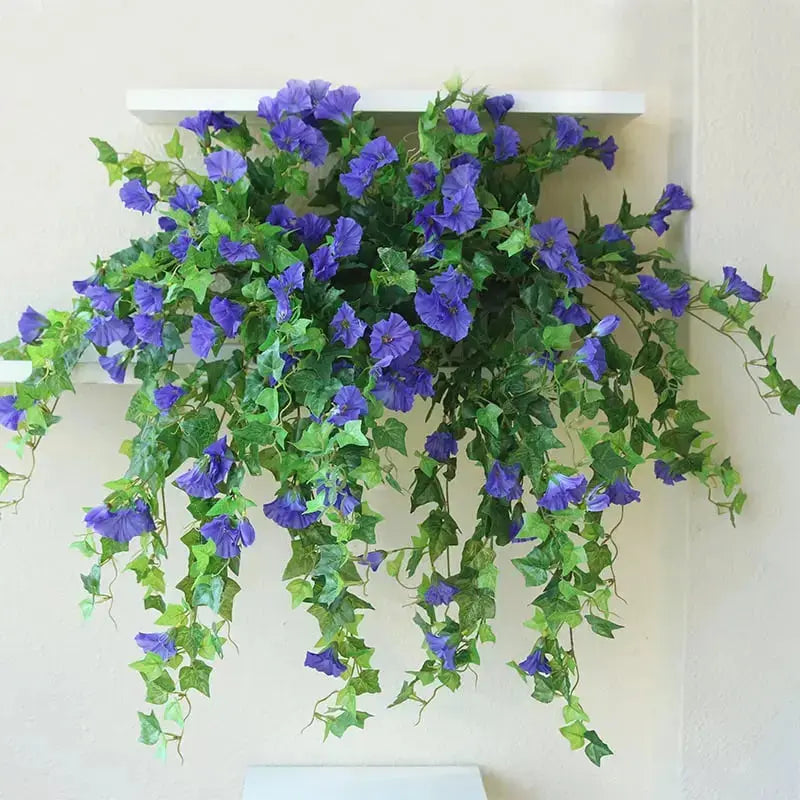 Realistische Kunstbloemen Morning Glory | UV-Bestendig – 2 Stuks Voor Binnen & Buiten