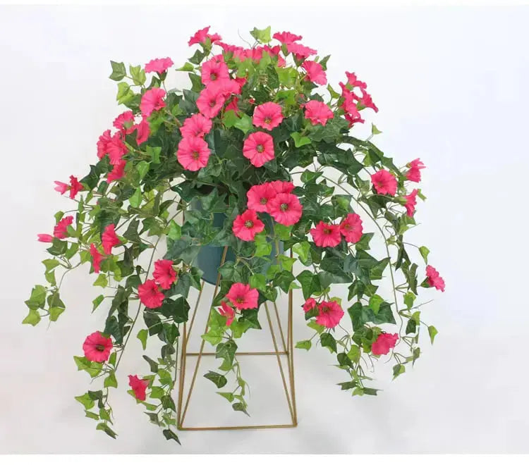 Realistische Kunstbloemen Morning Glory | UV-Bestendig – 2 Stuks Voor Binnen & Buiten