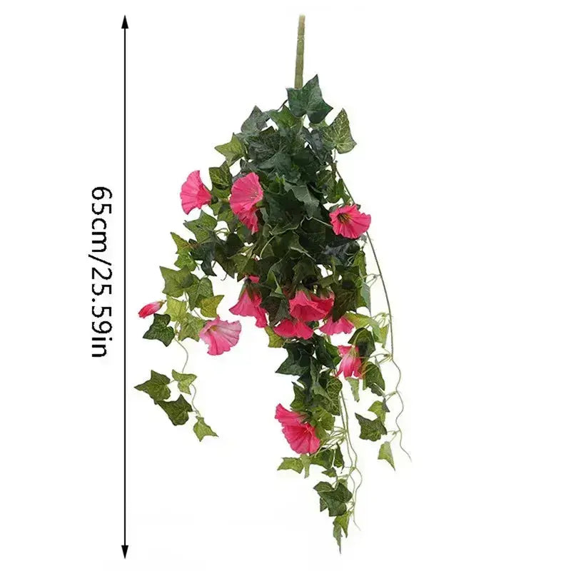 Realistische Kunstbloemen Morning Glory | UV-Bestendig – 2 Stuks Voor Binnen & Buiten