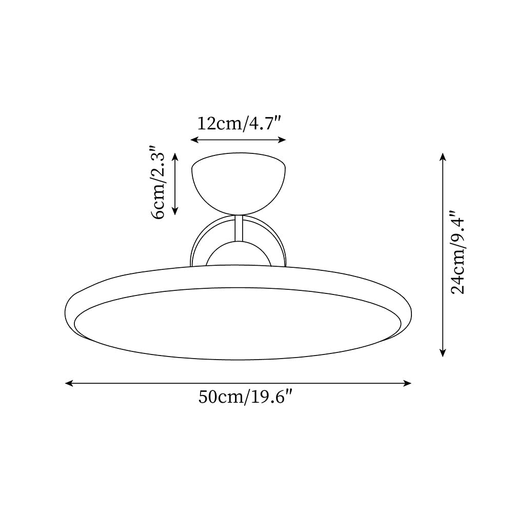 Moderne Plafondlamp met Geïntegreerde LED – Natuur geïnspireerd Design – Stijlvolle Verlichting voor Woonkamer & Slaapkamer