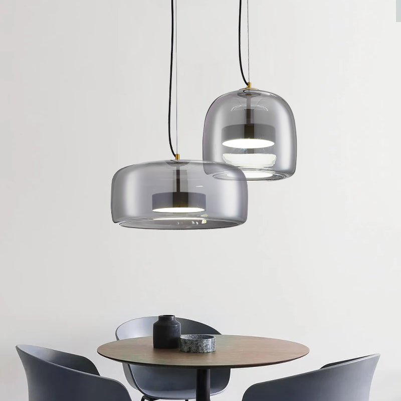 Luxe Glazen Design Hanglamp voor Slaapkamer & Woonkamer