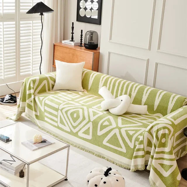 Boho Knusse Deken – Zacht, Lichtgewicht & Gezellig Voor Woonkamer Of Bed