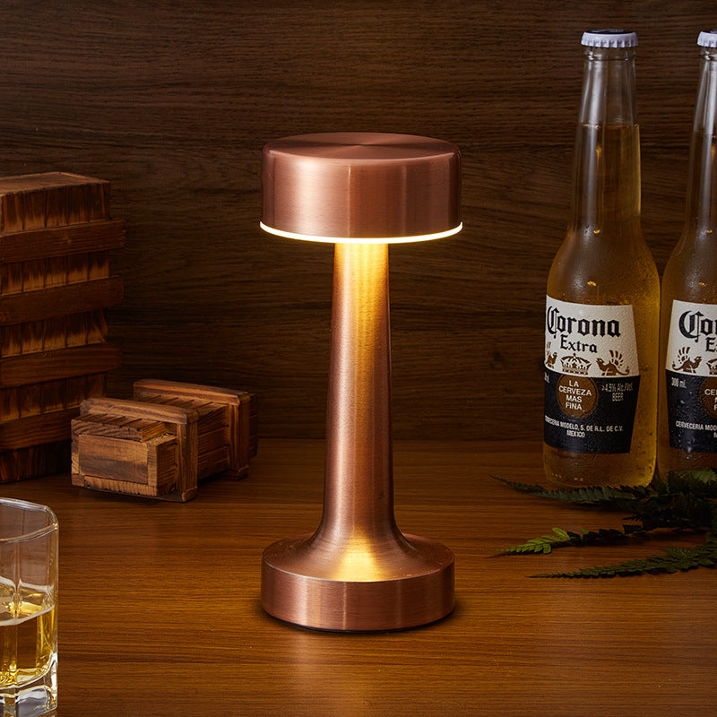 Dimbare LED Tafellamp Voor Restaurant, Bar & Thuisgebruik – Oplaadbaar & Stijlvol Design