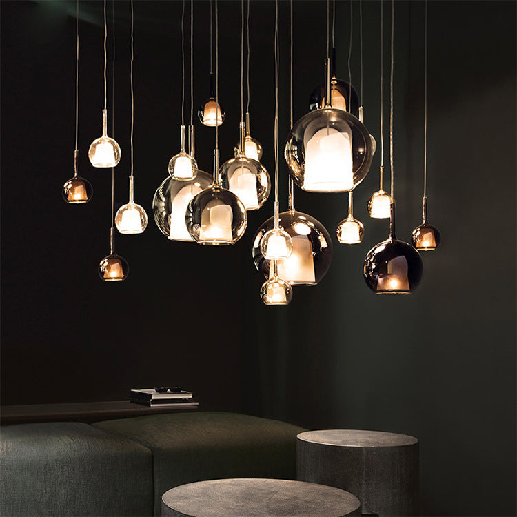 Minimalistische Scandinavische Hanglamp | Aluminium LED Plafondlamp voor Woonkamer of Eetkamer
