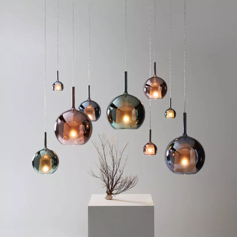 Minimalistische Scandinavische Hanglamp | Aluminium LED Plafondlamp voor Woonkamer of Eetkamer