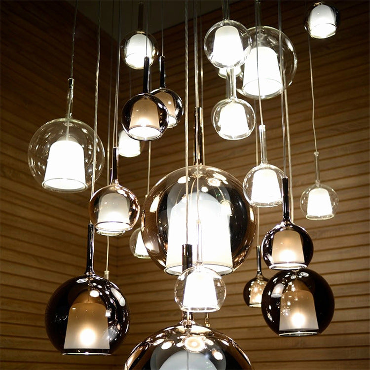 Minimalistische Scandinavische Hanglamp | Aluminium LED Plafondlamp voor Woonkamer of Eetkamer