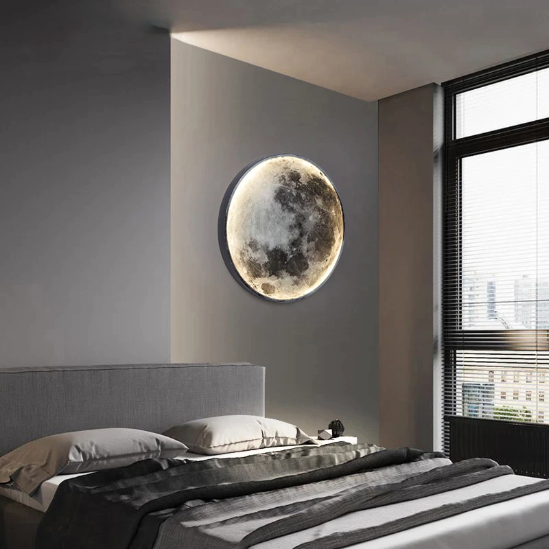 LunaGlow Wandlamp - Breng Magie In Je Kamer met Deze Verlichte Maanlamp