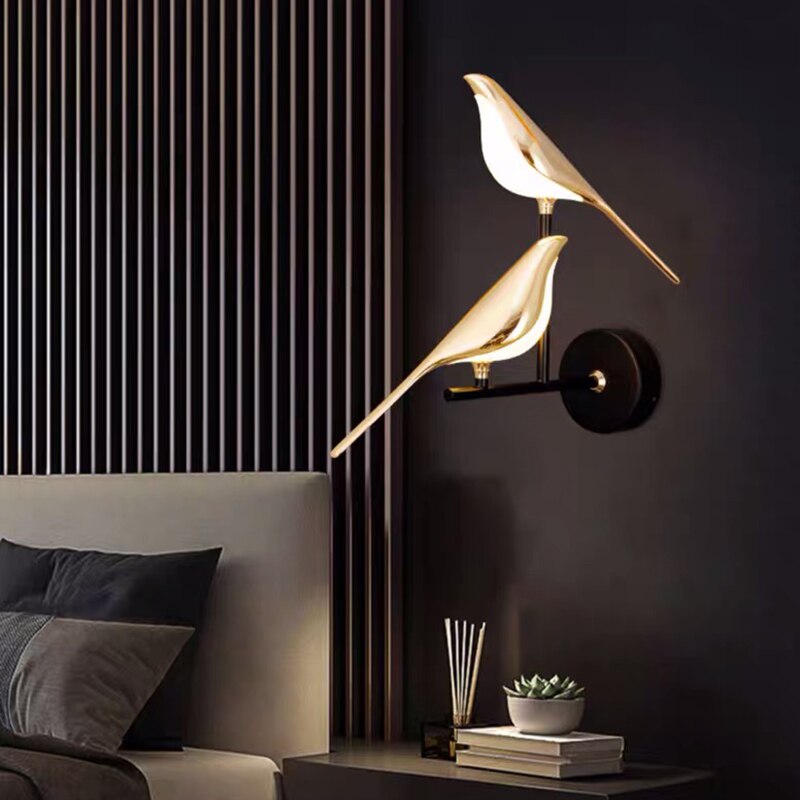 LumiBird - Moderne Wandlamp in de Vorm van Vogels - Stijlvolle en Energiezuinige Verlichting