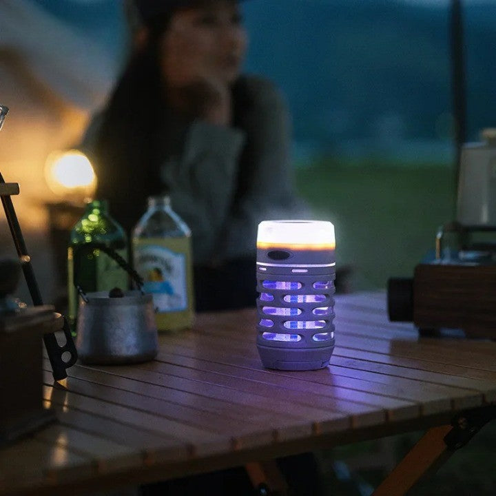 InsectGuard LED Insectenwerende Lamp – Draagbare Buitenlamp Tegen Insecten – USB Oplaadbaar – IP44 Waterbestendig - Milieuvriendelijk – Tot 20 Uur Bescherming