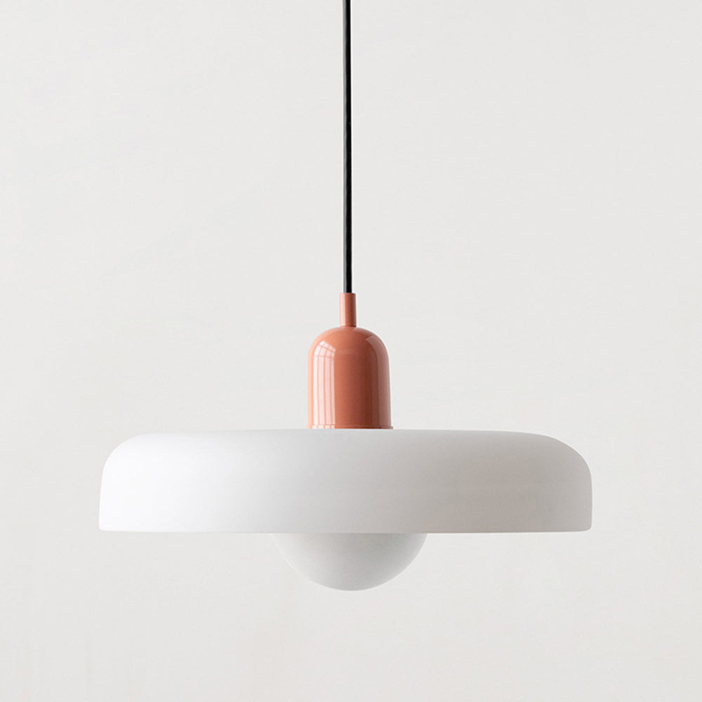Kleurrijke Bauhaus Hanglamp Met Tijdloos Glasontwerp