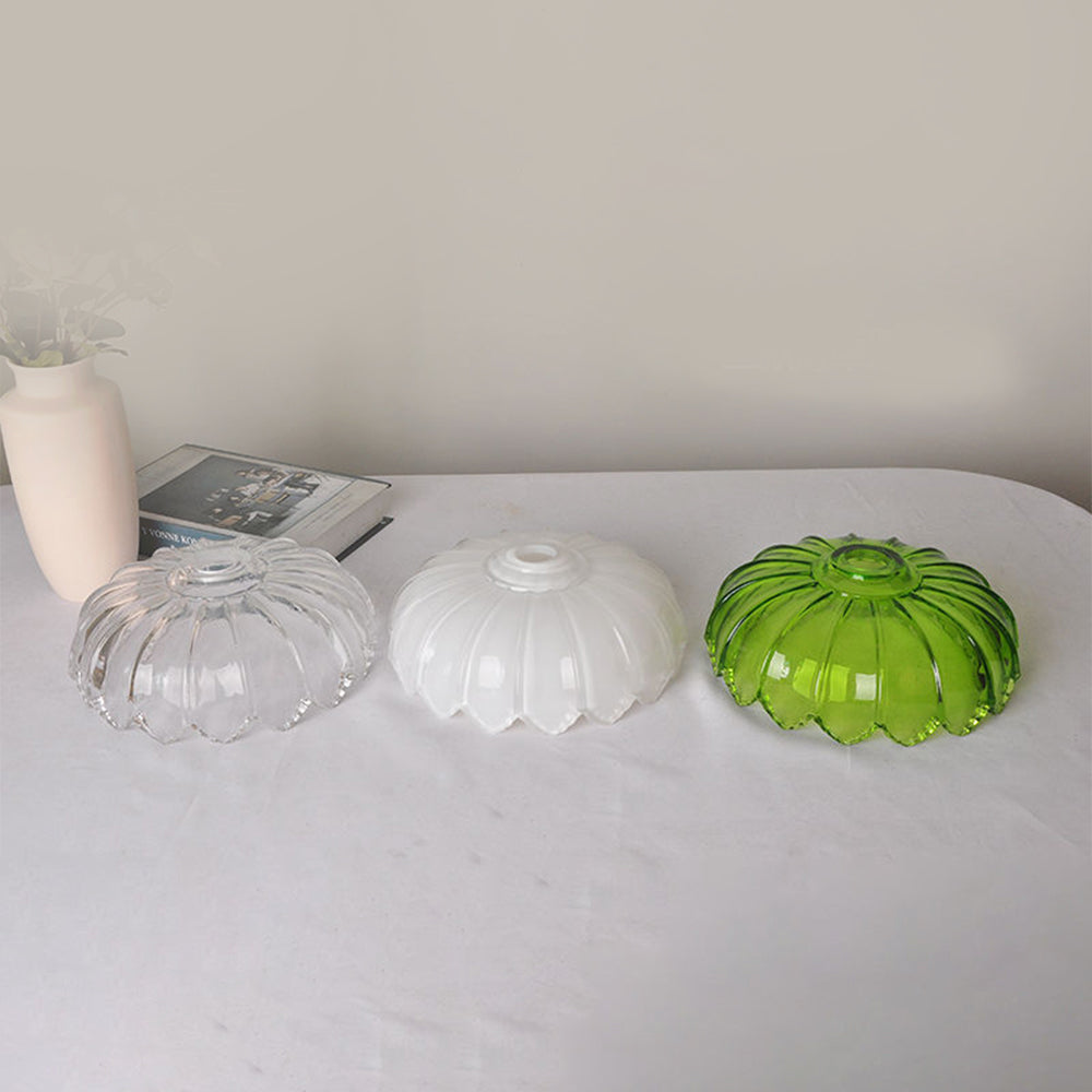 Vintage Glas Hanglamp met Koperen Accenten – Sfeervolle Design Hanglamp