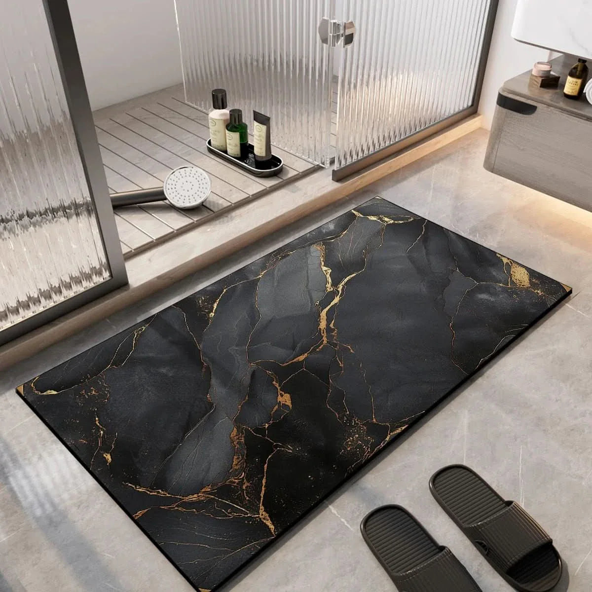 HydroAbsorb – Premium Diatomee Badmat Voor Snelle Absorptie & Anti-Slip Veiligheid