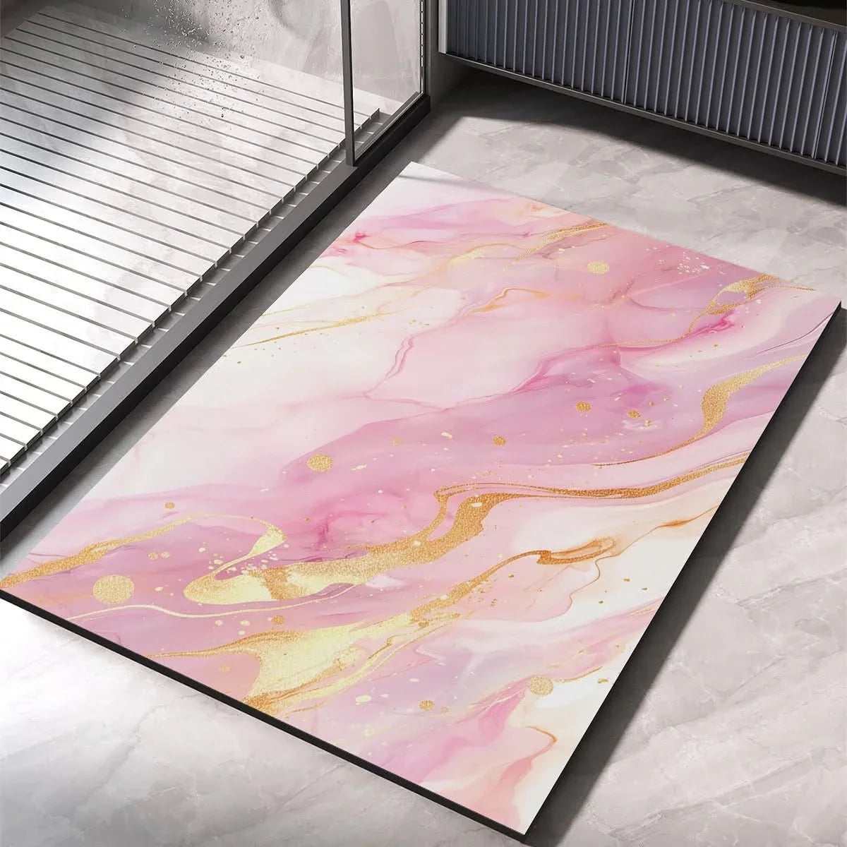 HydroAbsorb – Premium Diatomee Badmat Voor Snelle Absorptie & Anti-Slip Veiligheid