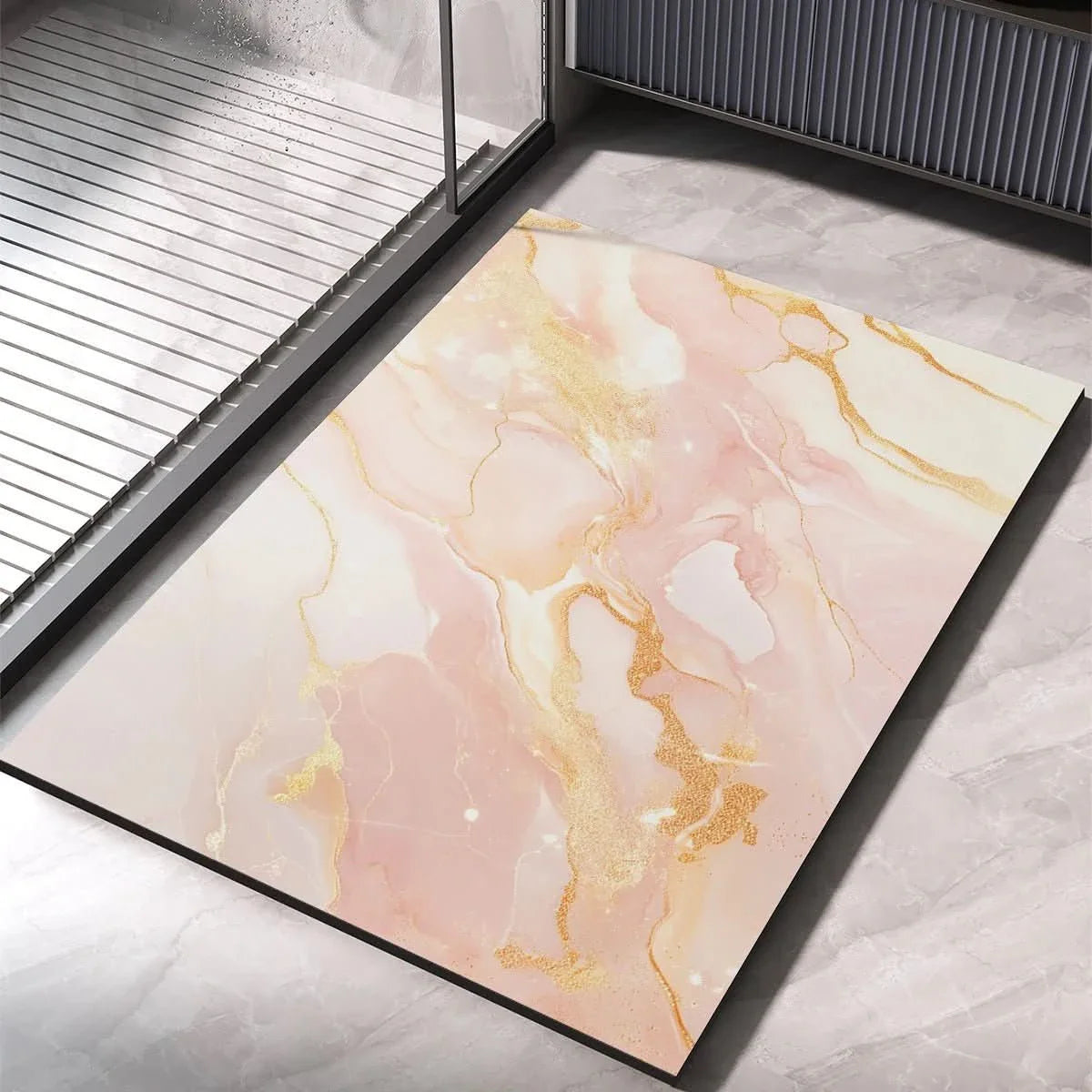 HydroAbsorb – Premium Diatomee Badmat Voor Snelle Absorptie & Anti-Slip Veiligheid