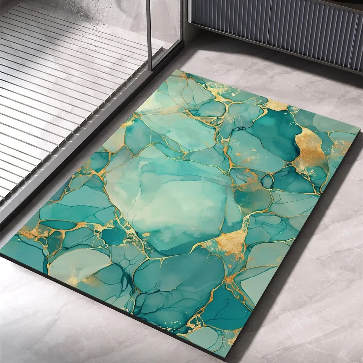HydroAbsorb – Premium Diatomee Badmat Voor Snelle Absorptie & Anti-Slip Veiligheid