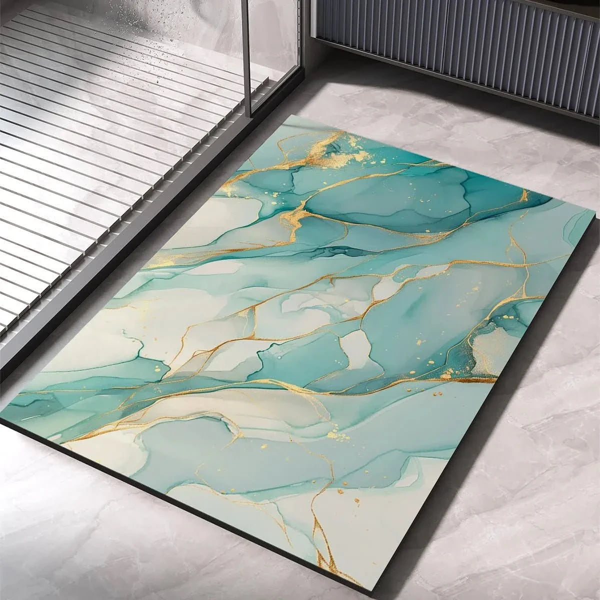 HydroAbsorb – Premium Diatomee Badmat Voor Snelle Absorptie & Anti-Slip Veiligheid