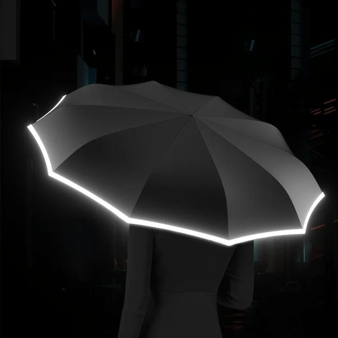 Compacte Stormparaplu Met Automatische Open/Sluitfunctie & Windbestendig Design