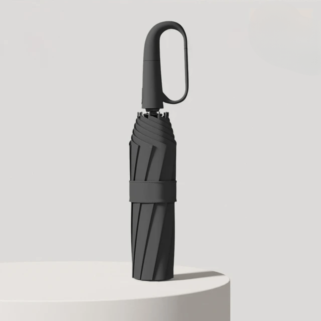 Compacte Stormparaplu Met Automatische Open/Sluitfunctie & Windbestendig Design