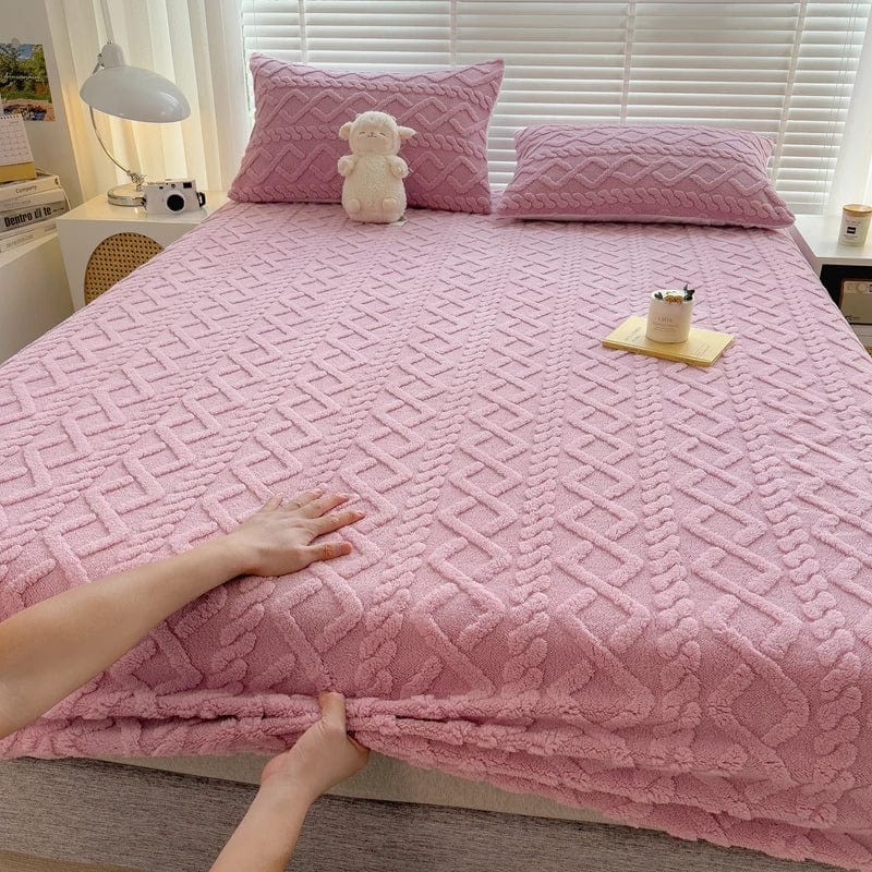 Luxe Hoeslaken – Zacht Fluweel, Warm & Ademend – Inclusief Kussenslopen
