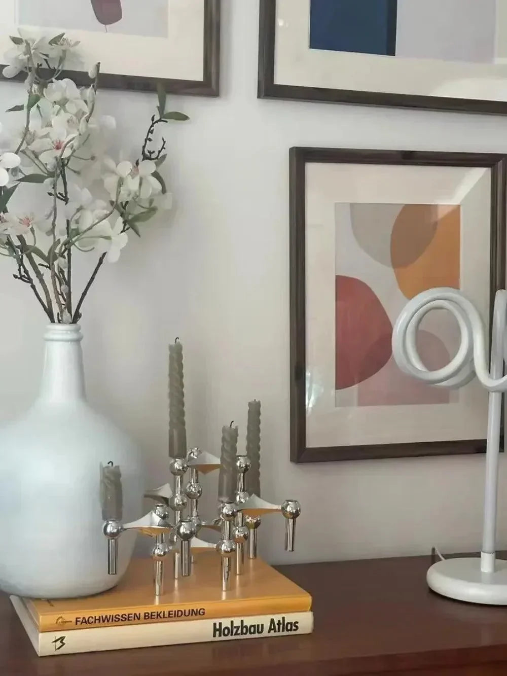 Modulaire Metalen Kandelaar Voor Een Modern & Artistiek Interieur