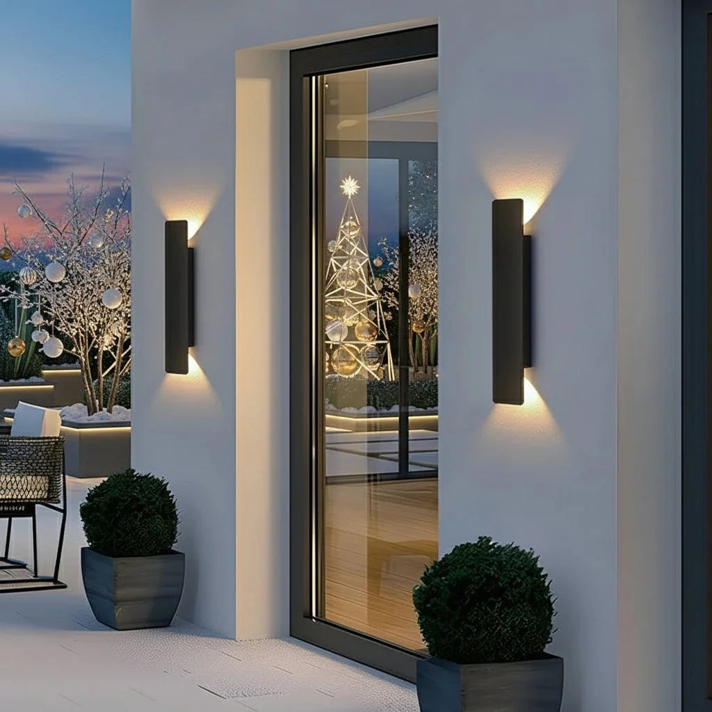 OUTGLOW LED Wall Light – Waterdichte Aluminium Wandlamp Voor Binnen & Buiten Met Modern Design