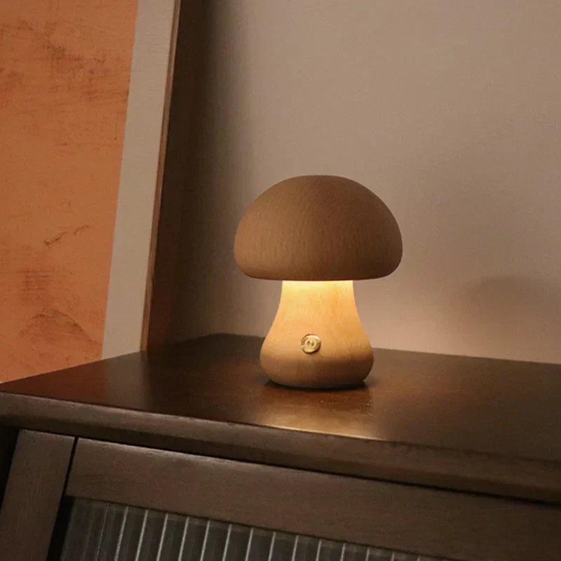 LumaShroom Touch Lamp | Zacht Licht LED Tafellamp Voor Slaapkamer & Kinderkamer