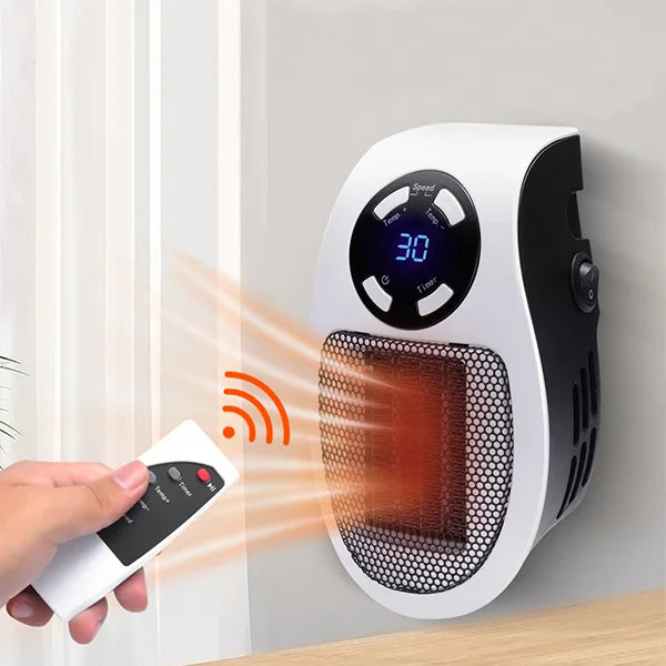 Draagbare Elektrische Kachel | Snelwerkende Ventilatorverwarming met Afstandsbediening