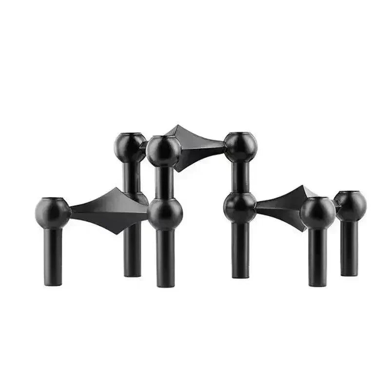 Modulaire Metalen Kandelaar Voor Een Modern & Artistiek Interieur