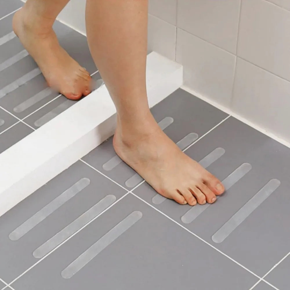 Transparante Antislip Strips | Veiligheid Voor Badkamer & Trap