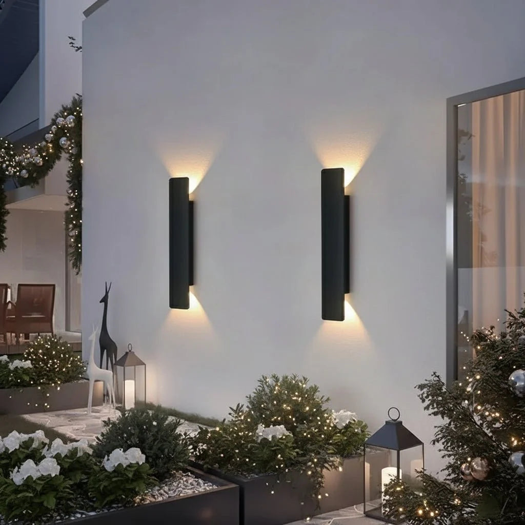 OUTGLOW LED Wall Light – Waterdichte Aluminium Wandlamp Voor Binnen & Buiten Met Modern Design