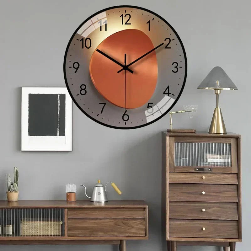 Stille Klassieke Wandklok | Non-Ticking & Elegant Voor Slaapkamer en Kantoor