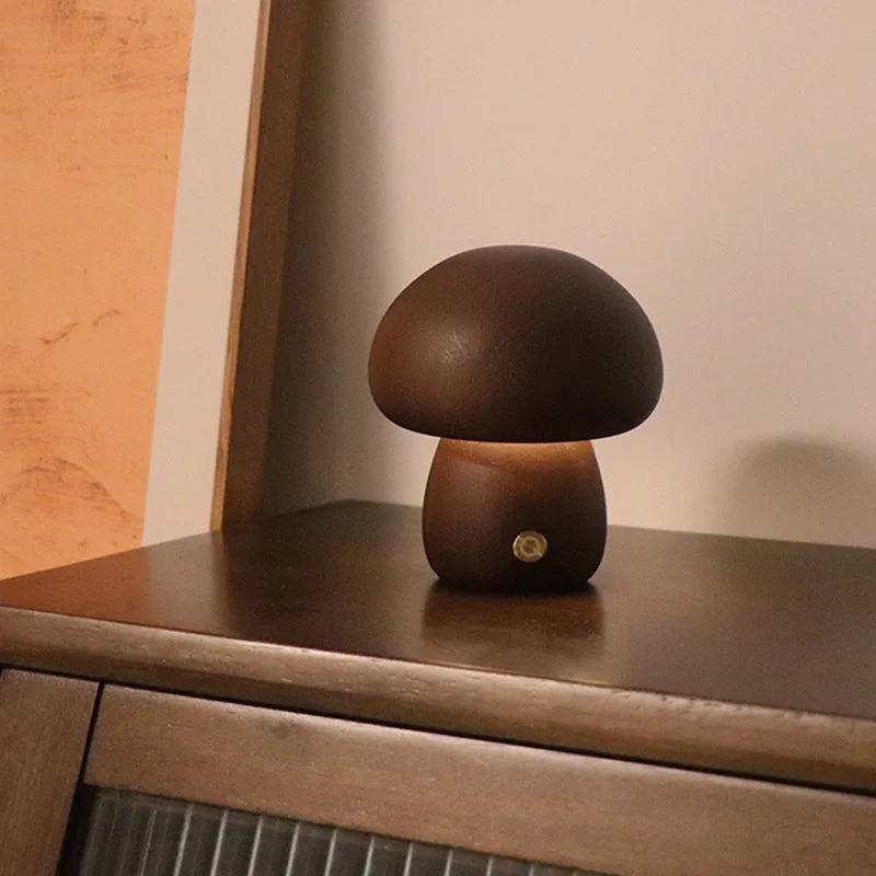 LumaShroom Touch Lamp | Zacht Licht LED Tafellamp Voor Slaapkamer & Kinderkamer