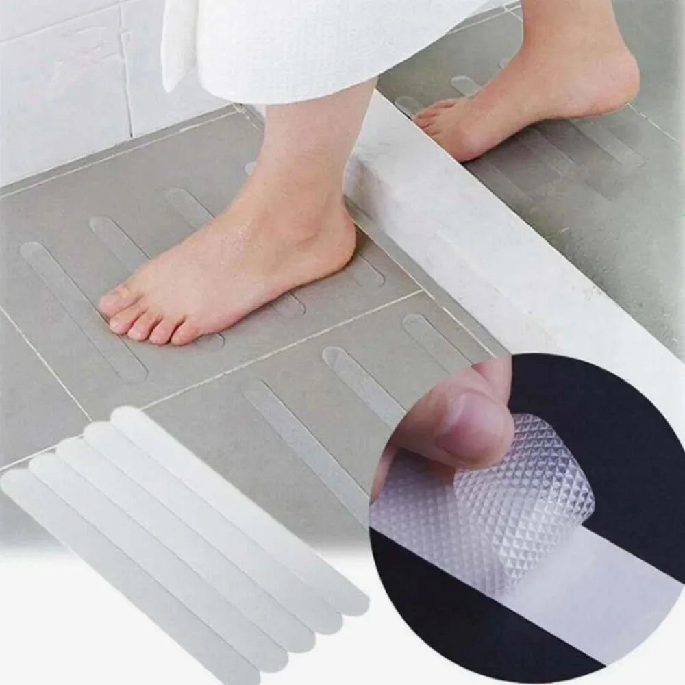 Transparante Antislip Strips | Veiligheid Voor Badkamer & Trap