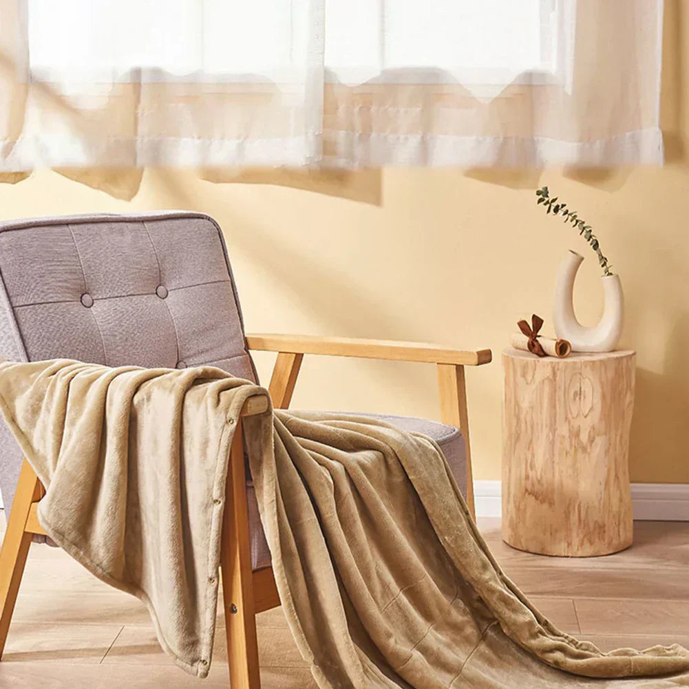 CozyHeat - Draagbare Elektrische Warmtedeken met Instelbare Warmtestanden (99x79 cm)