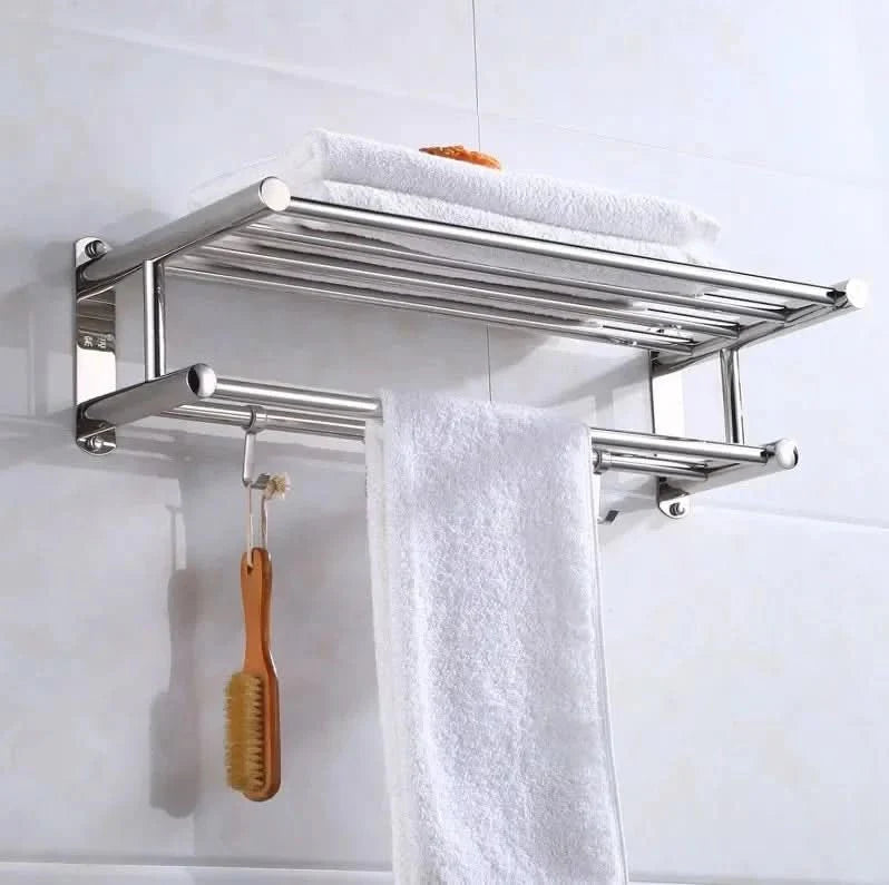 RVS Handdoekhouder Voor Een Ruimtebesparende & Stijlvolle Badkamer