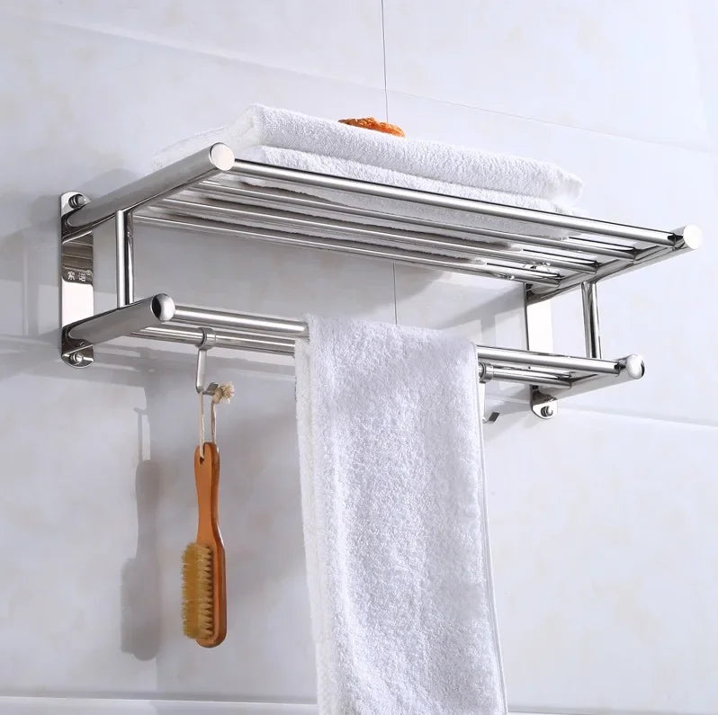 Handdoekrek RVS Wandmontage – Stijlvolle Handdoekhouder Voor Badkamer