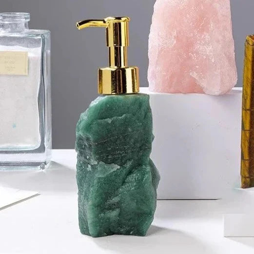 Kristallen Zeepdispenser – Elegant & Stijlvol Voor Badkamer