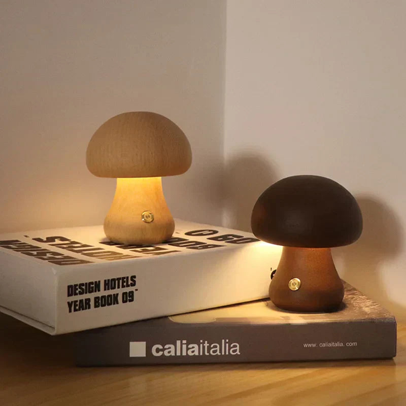 LumaShroom Touch Lamp | Zacht Licht LED Tafellamp Voor Slaapkamer & Kinderkamer