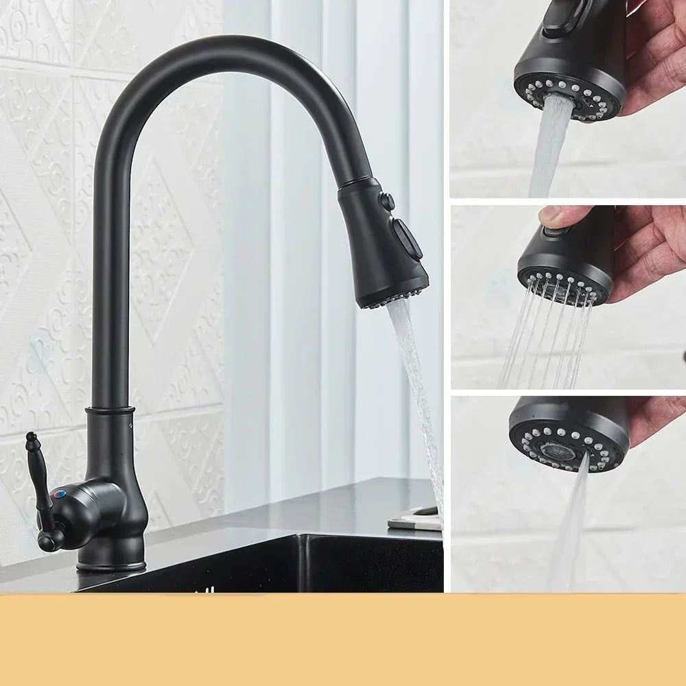 Antieke Messing Keukenkraan Met Klassiek Design Voor Een Tijdloze Keuken